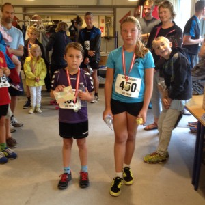 Piger under 15 år - 5km